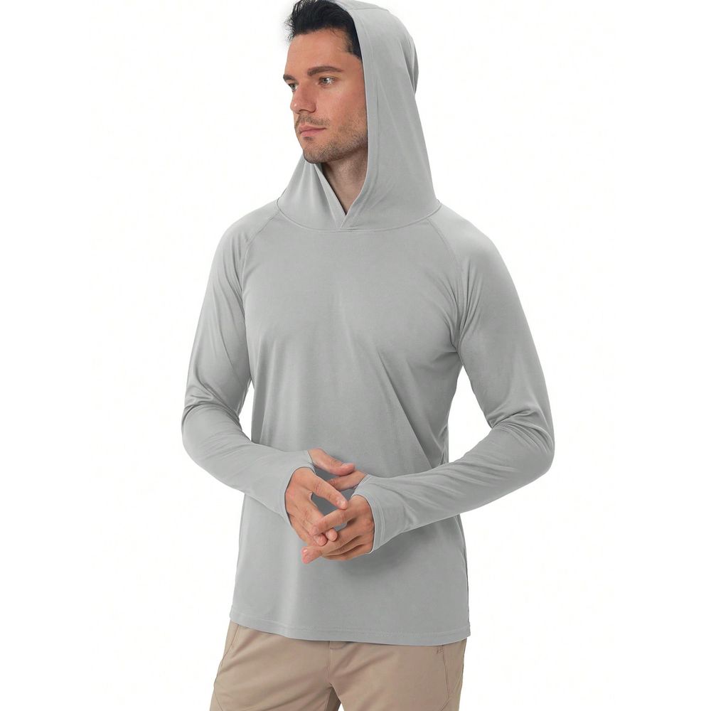 Fishing Shirt Uv Protection - UPF 50 자외선 차단 후드형 긴팔
