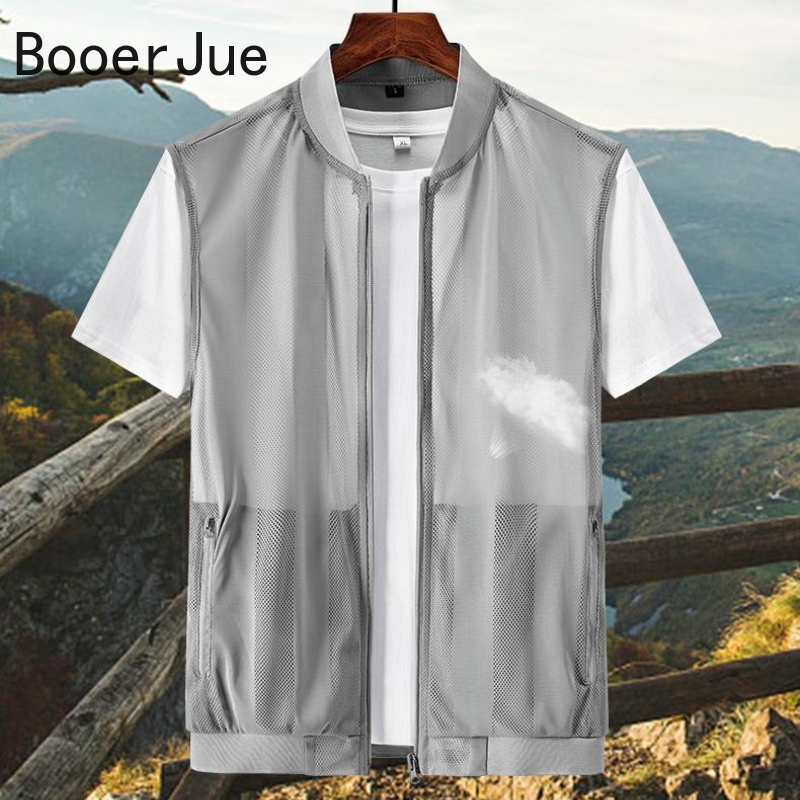 Fishing Vest - 야외 하이킹 스포츠 여름 남성용 메쉬