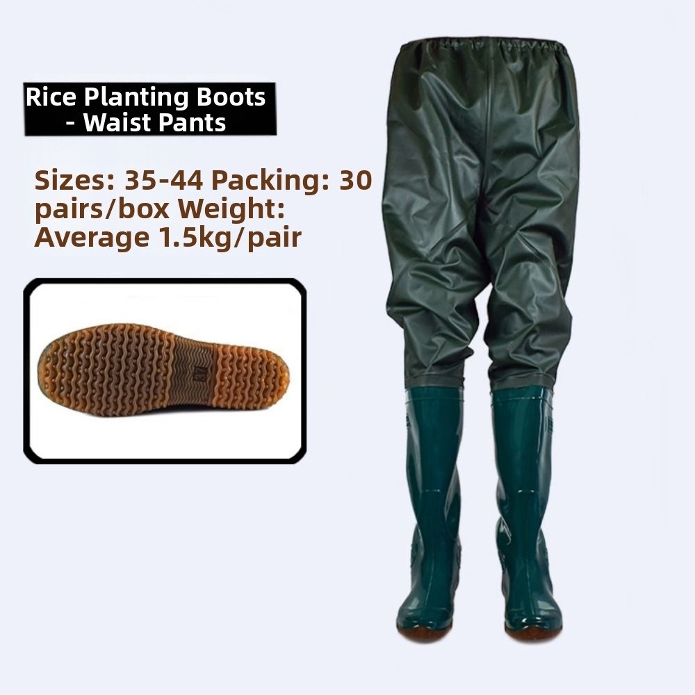 Fishing Pants Waterproof - 새로운 플라스틱 PVC 이식용 바지 웨이딩