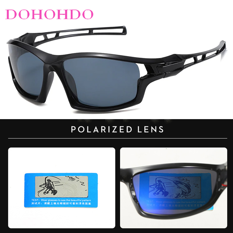 Fishing Sunglasses Polarized - 레트로 브랜드 편광 선글라스 남성 여성