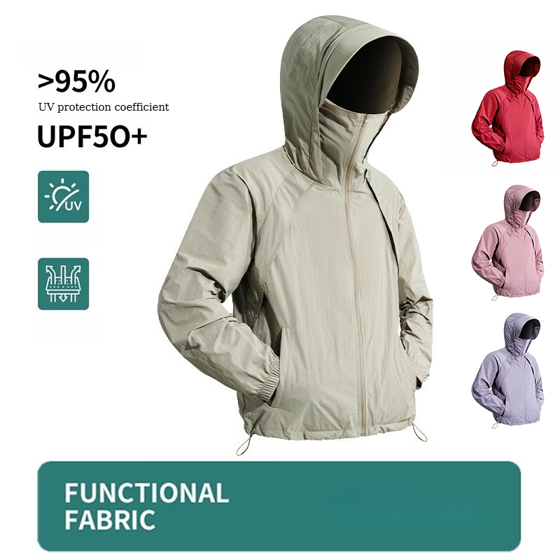 Fishing Shirt Uv Protection - 남녀공용 UPF 50+ 자외선 차단 후드