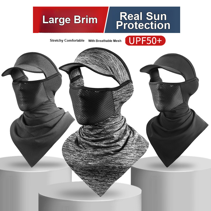 Fishing Mask Sun Protection - 자외선 차단 사이클링 페이스 마스크 통기성
