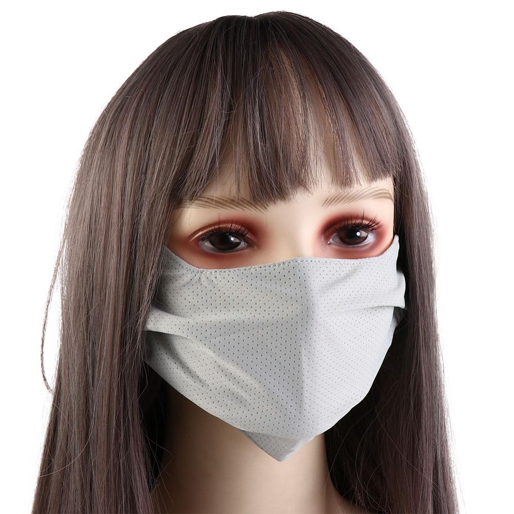 Fishing Mask Sun Protection - 낚시용 통기성 야외용 여성 하이킹용 단색