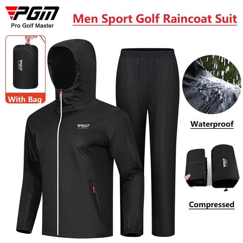 Fishing Rain Suit - Pgm 남자 골프 비옷 비 바지
