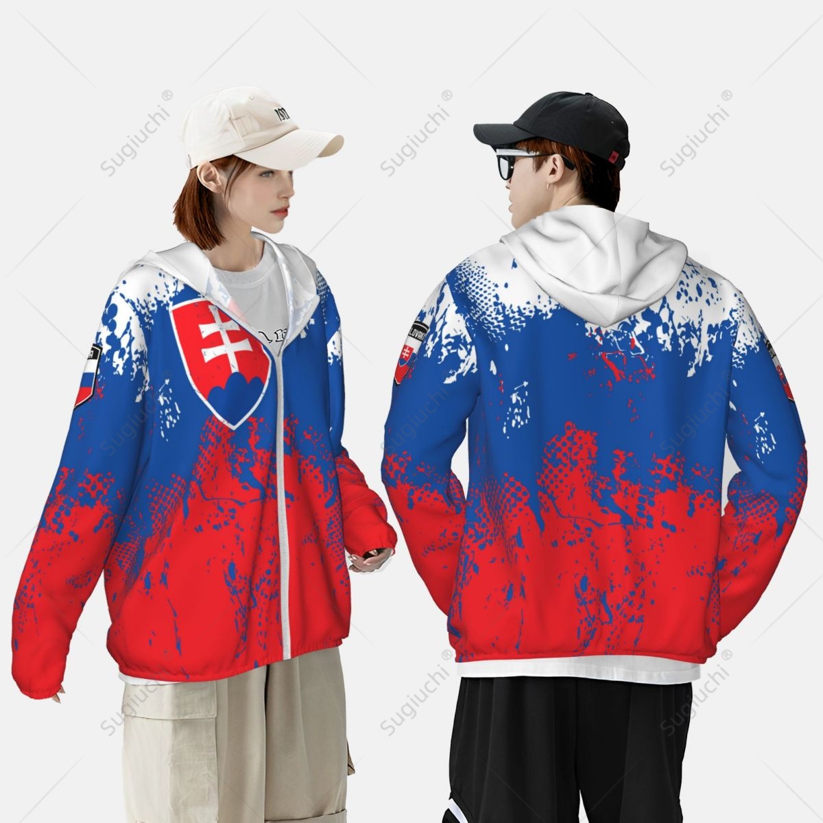 슬로바키아 국기 자외선 차단 후드, 자외선 차단 의류, - Fishing Hoodie 리뷰 및 가격