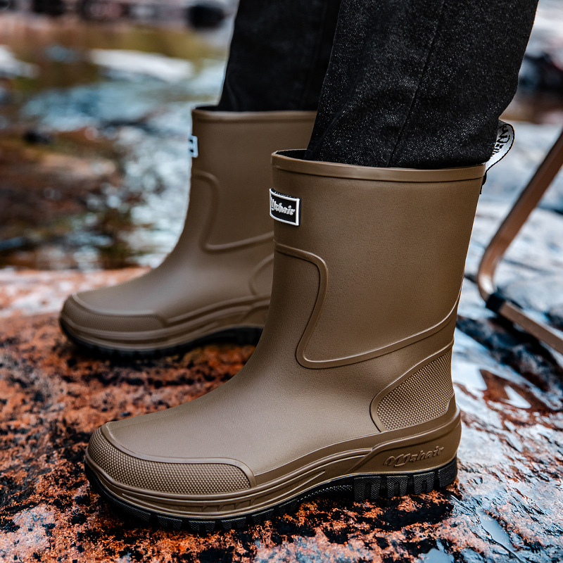 36-47 사이즈 내마모성 두꺼운 밑창 장화 남성용 야 - Fishing Boots 리뷰 및 가격