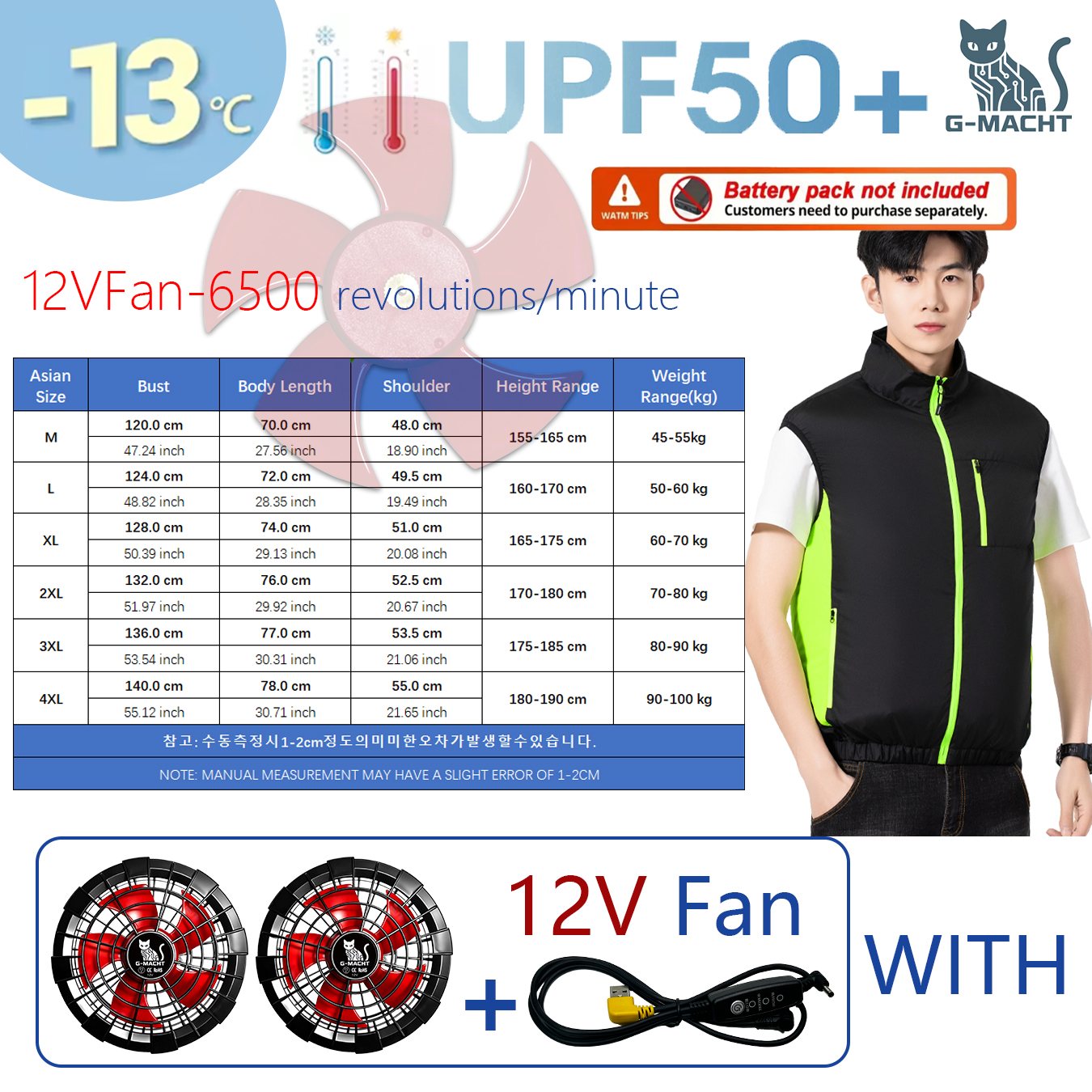 여름 통기성 착용 가능 냉각 팬 조끼 야외 낚시용 아이 - Fishing Vest 리뷰 및 가격