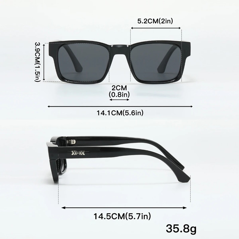 고품질 남성용 사각 편광 선글라스, 메탈 코어 선글라스 - Fishing Sunglasses Polarized 리뷰 및 가격