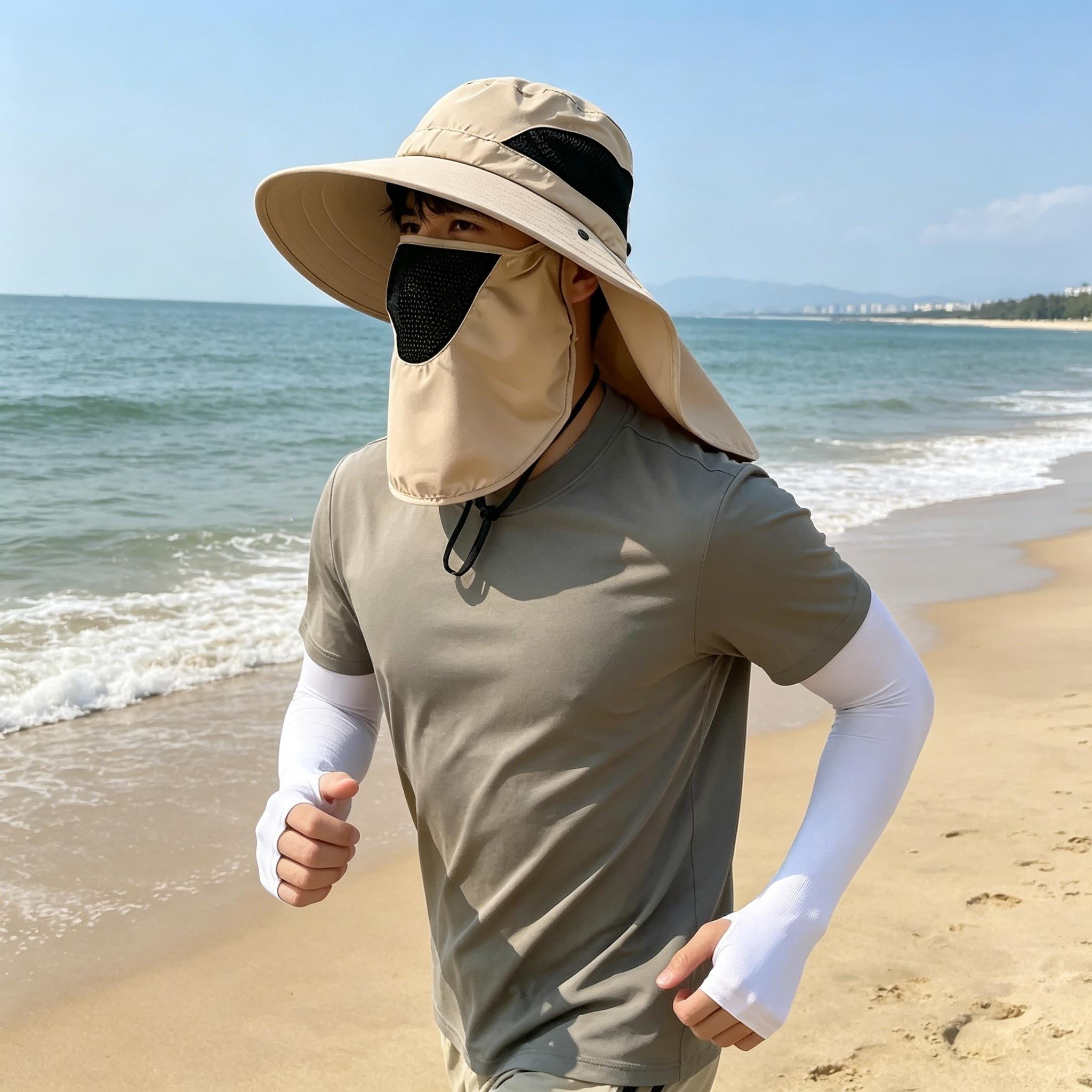 얼굴과 목 전체를 덮는 햇빛 가리개 모자, 아이스 팔토 - Fishing Hat 리뷰 및 가격