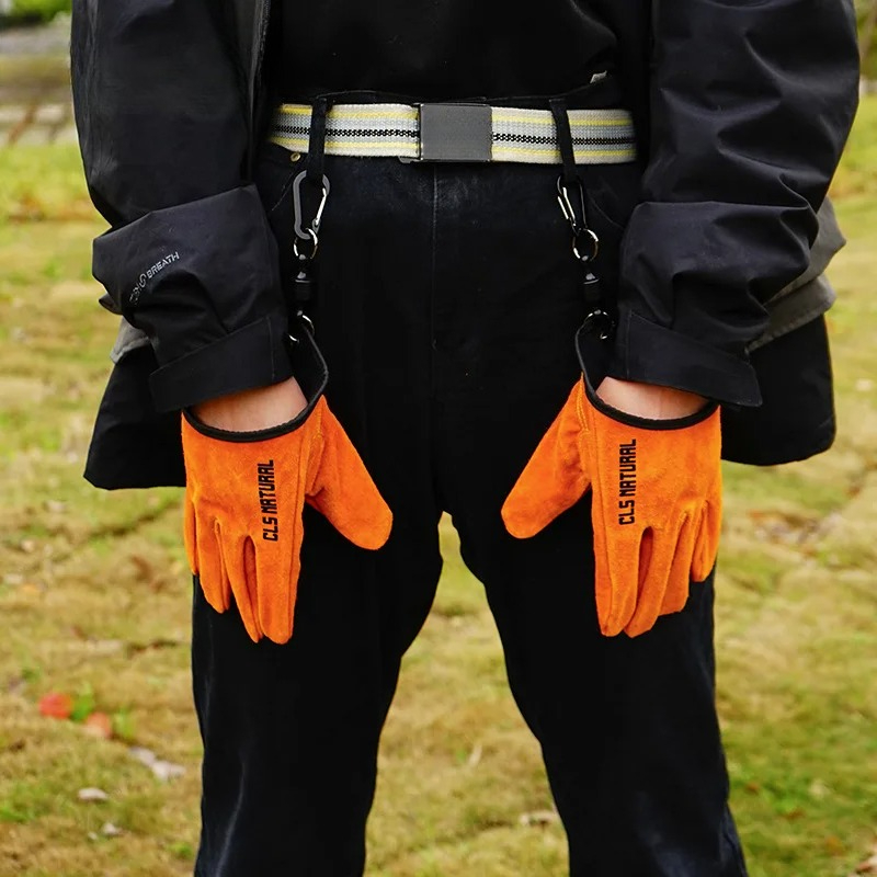 내열성 바베큐 장갑 소가죽 캠핑 화덕 손질용 장갑 미끄 - Fishing Gloves 리뷰 및 가격