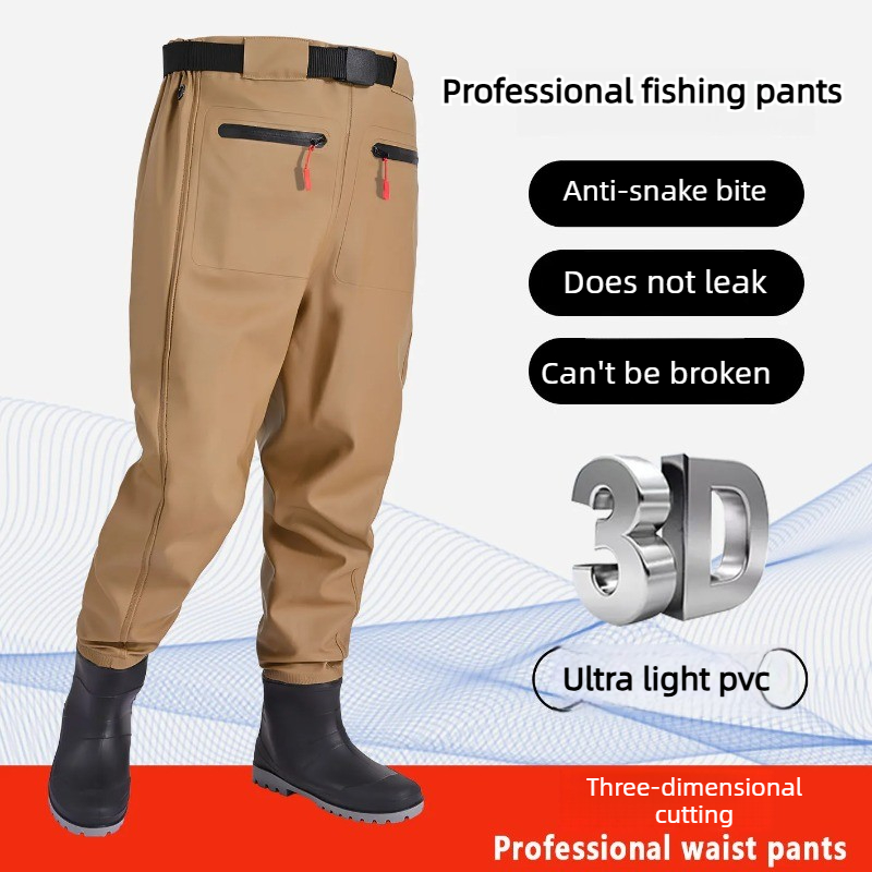 남성용 방수 낚시 웨이딩 팬츠, 나일론 하프 바디 허리 - Fishing Pants Waterproof 리뷰 및 가격