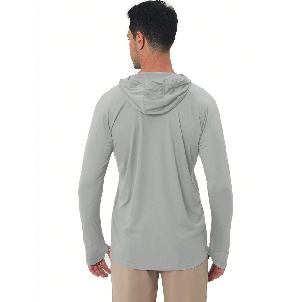 UPF 50 자외선 차단 후드형 긴팔 낚시 러닝 피트니 - Fishing Shirt Uv Protection 리뷰 및 가격