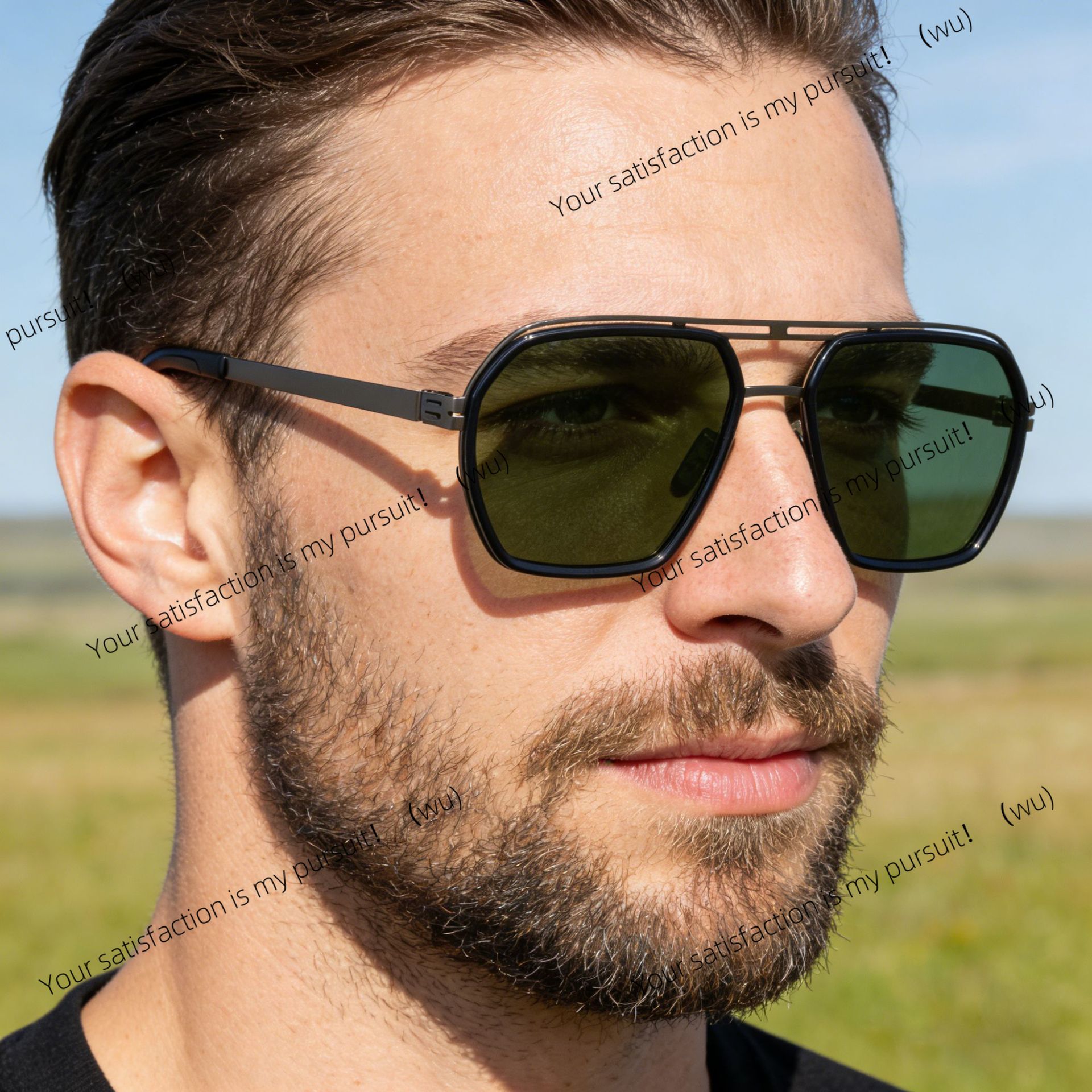편광 이중 빔 스테인리스 스틸 선글라스 남성용 사각 프 - Fishing Sunglasses Polarized 리뷰 및 가격