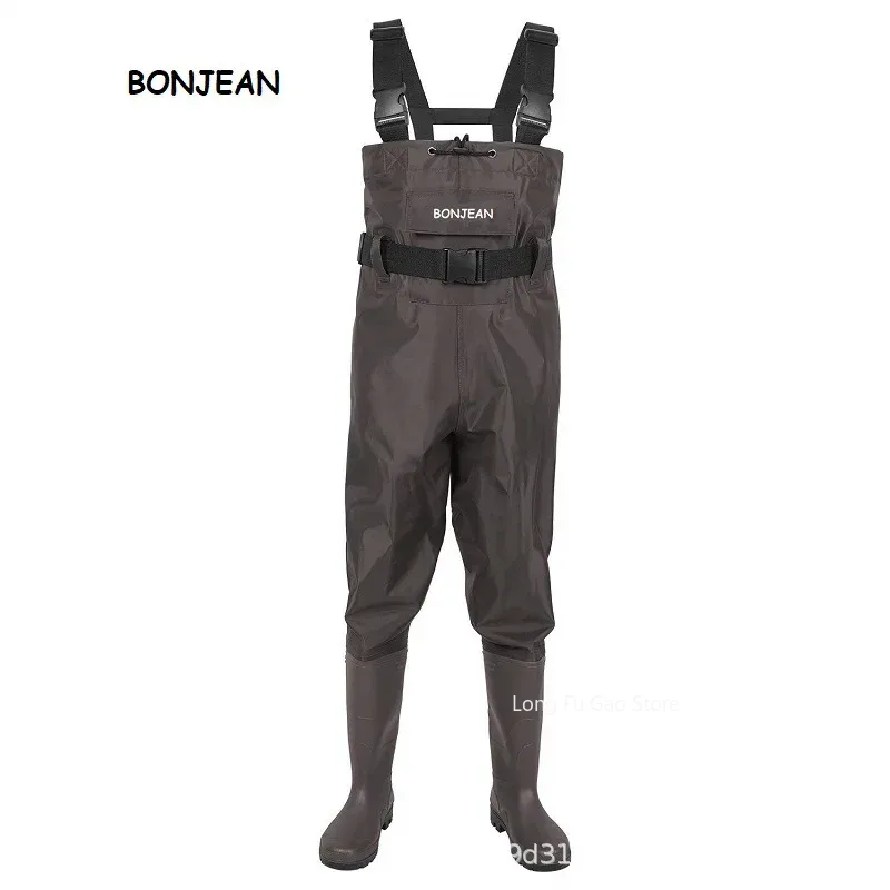 낚시 Waders 바지 부츠와 작업복 기어 세트 정장  - Fishing Boots 리뷰 및 가격