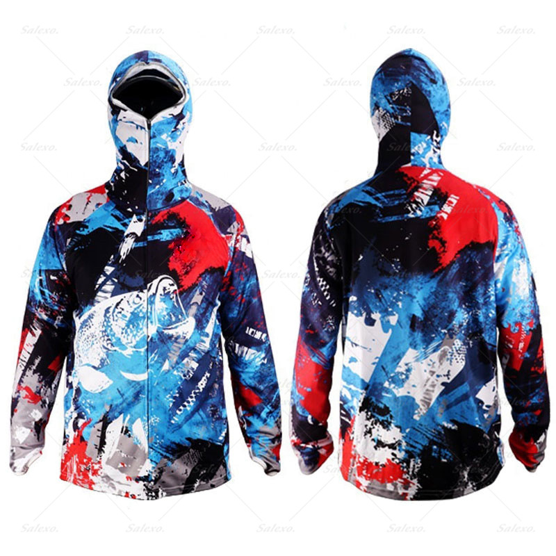 남성용 낚시 셔츠 자켓 태양 보호 얼굴 목 자외선 통기 - Fishing Shirt Uv Protection 리뷰 및 가격