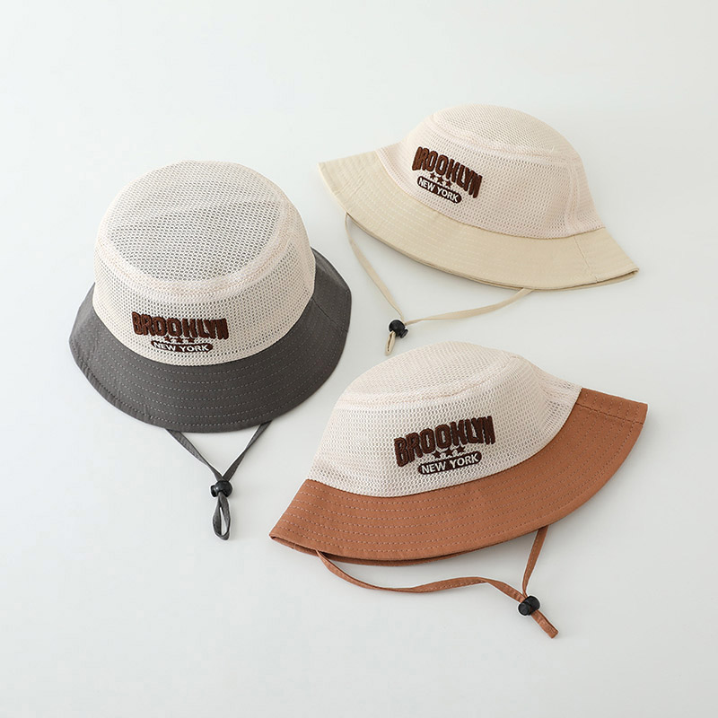 자수 레터링 아기 햇빛 가리개 모자 여름 메쉬 통기성  - Fishing Hat 리뷰 및 가격
