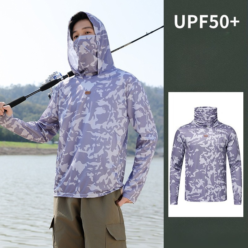 낚시 셔츠 후드 남성용 자외선 차단 의류 야외 여름 패 - Fishing Hoodie 리뷰 및 가격