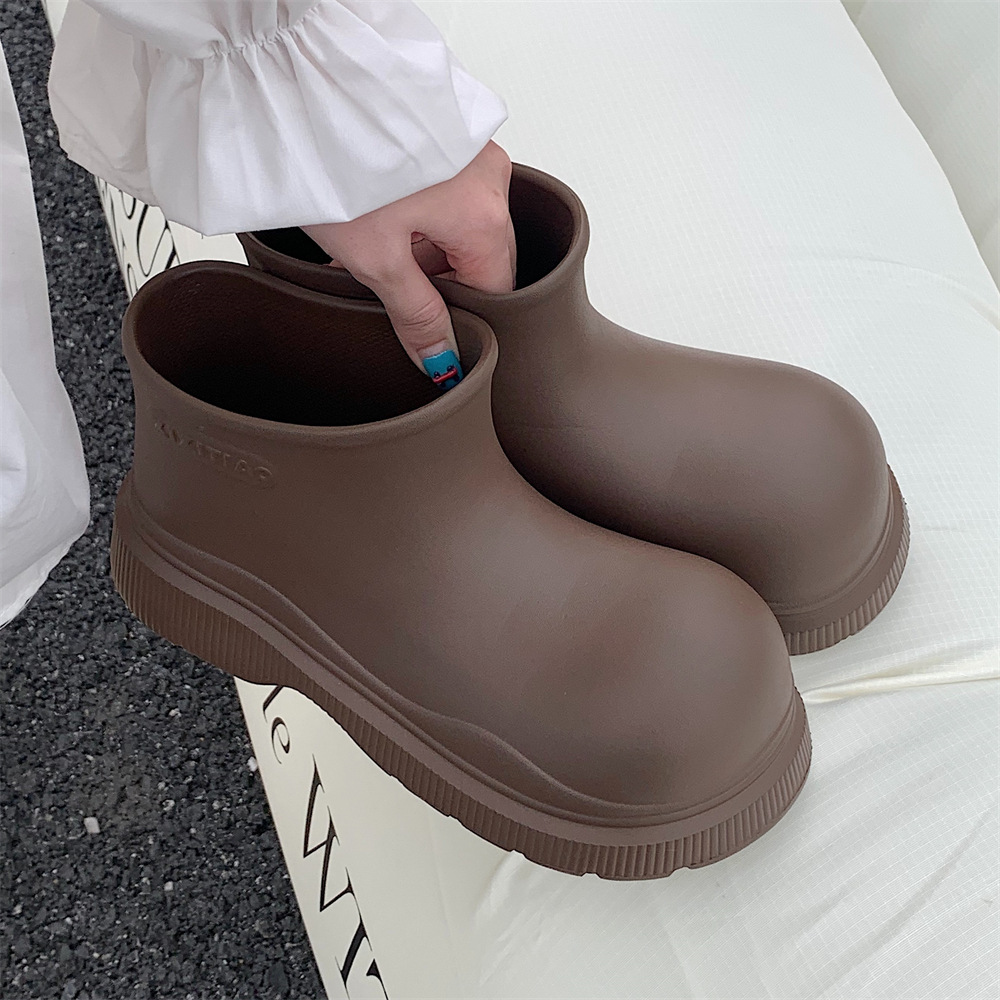 여성용 루즈핏 블랙 레인부츠, 앵클 튜브 경량 EVA  - Fishing Waders 리뷰 및 가격