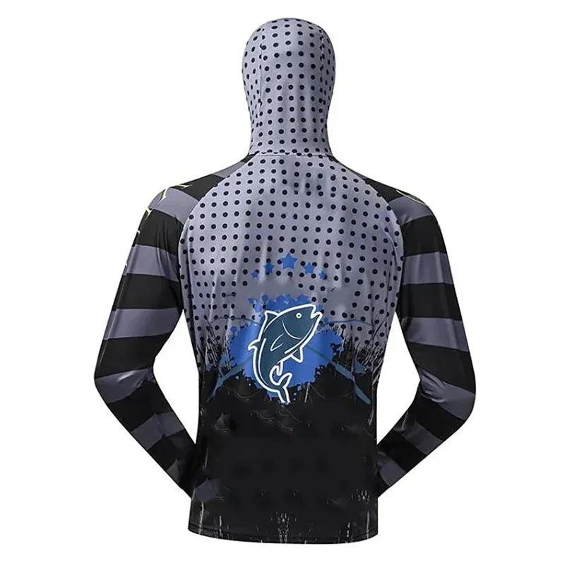 프린팅 낚시 셔츠 승화 프린팅 속건 통풍 후드 저지 남 - Fishing Hoodie 리뷰 및 가격
