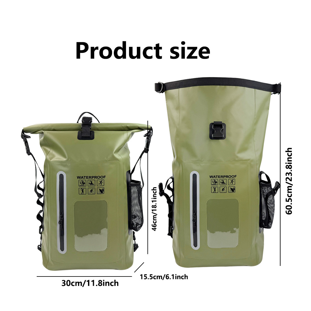 25L 방수 드라이 백 배낭 낚시 캠핑 수영용 아웃도어 - Fishing Bag Waterproof 리뷰 및 가격