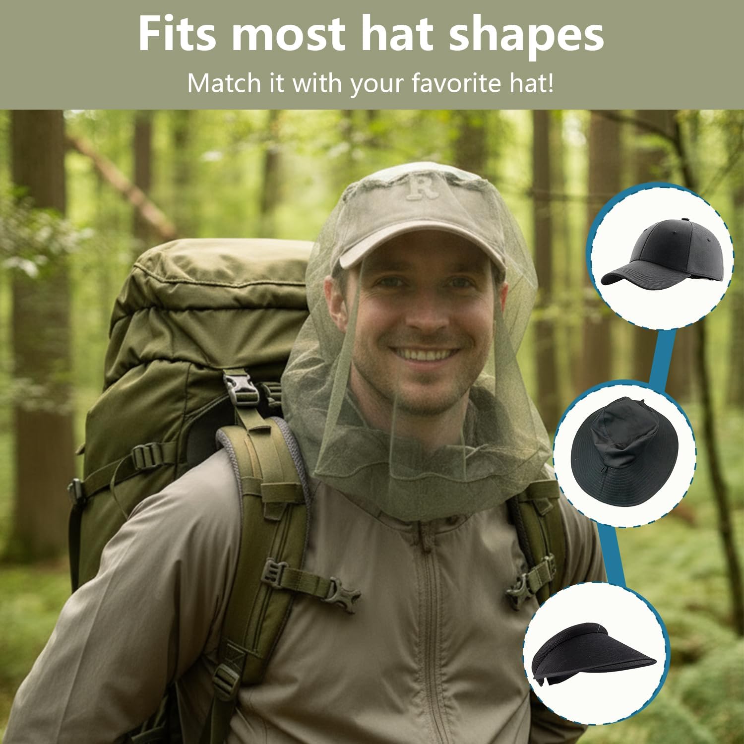 낚시용 모자, 통기성 메쉬 얼굴 가리개, 남녀공용 야외 - Fishing Hat 리뷰 및 가격