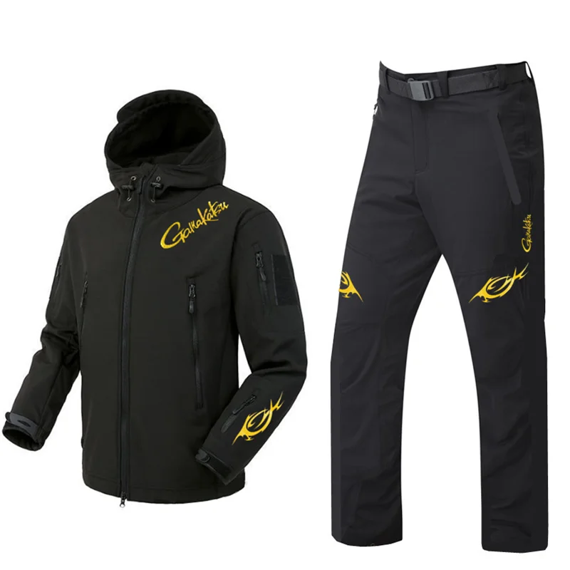 남자를위한 새로운 가을, 겨울 양털 낚시 양복 양털 라 - Fishing Rain Suit 리뷰 및 가격