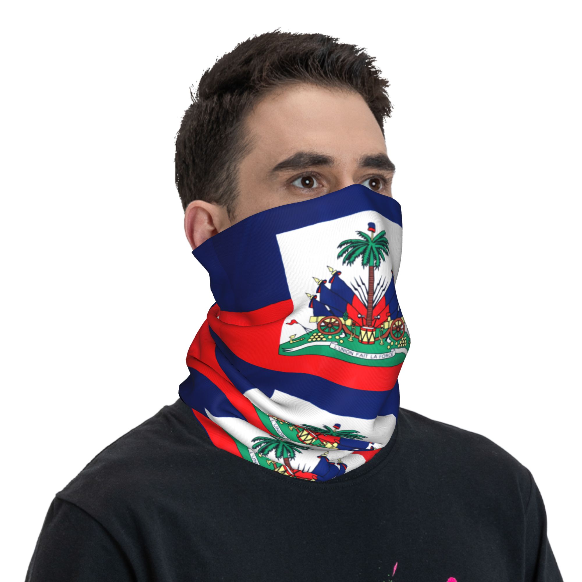 야외 스포츠 발라클라바 아이티 국기 자전거 마스크 부드 - Fishing Mask Sun Protection 리뷰 및 가격