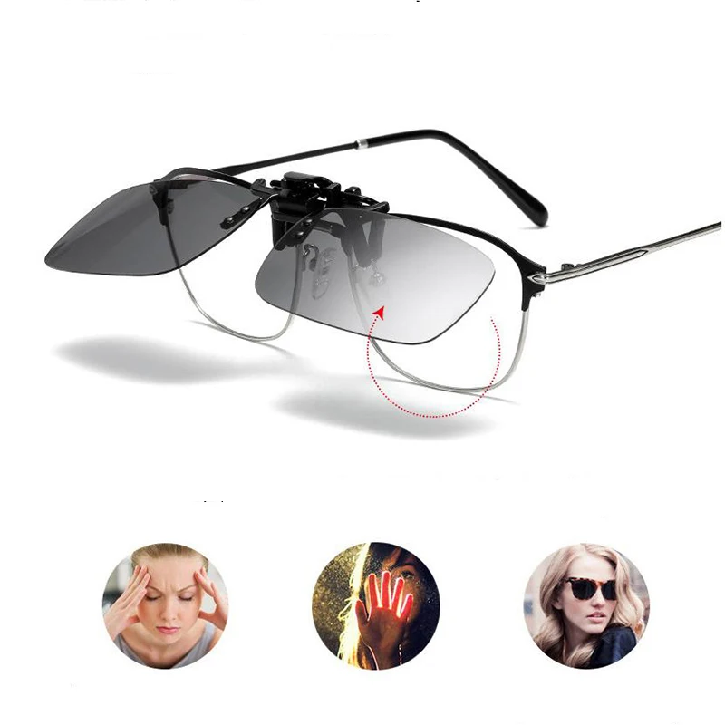 유니섹스 그레이 렌즈 편광 선글라스 클립 온 플립 업  - Fishing Sunglasses Polarized 리뷰 및 가격
