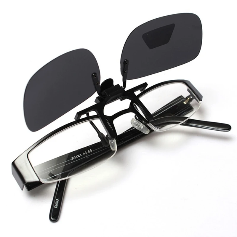 유니섹스 그레이 렌즈 편광 선글라스 클립 온 플립 업  - Fishing Sunglasses Polarized 리뷰 및 가격