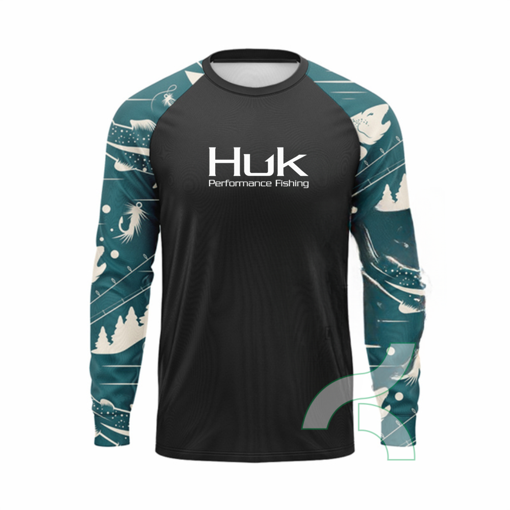 HUK 낚시 셔츠 UPF 50 긴팔 티셔츠 남성용 야외 - Fishing Shirt Uv Protection 리뷰 및 가격