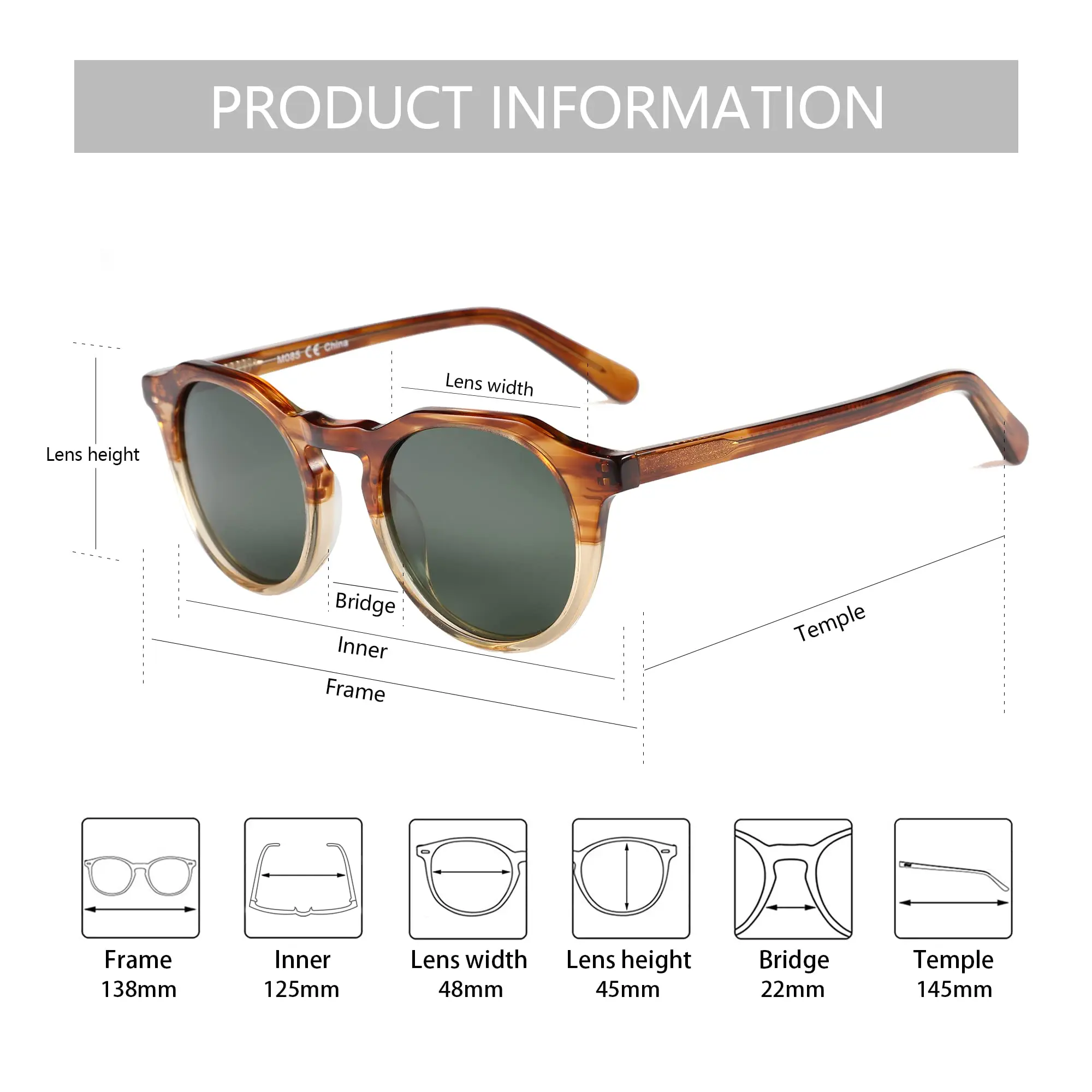 BLUEMOKY 편광 UV400 보호 선글라스 아세테이 - Fishing Sunglasses Polarized 리뷰 및 가격