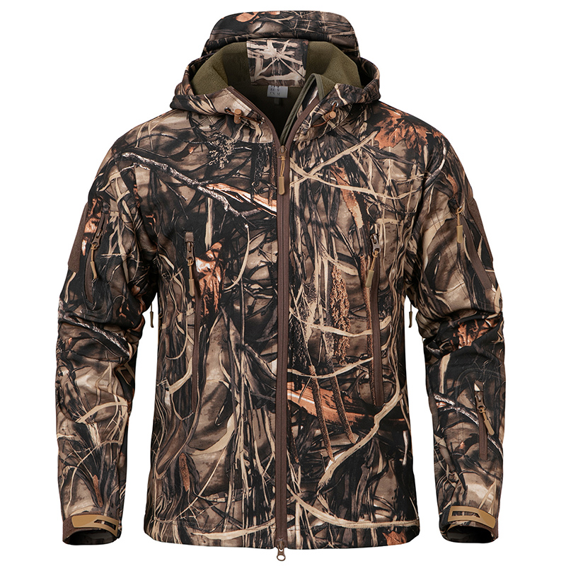 남자의 침묵 소프트 쉘 위장 전술 재킷 방수 따뜻한 양 - Fishing Hoodie 리뷰 및 가격