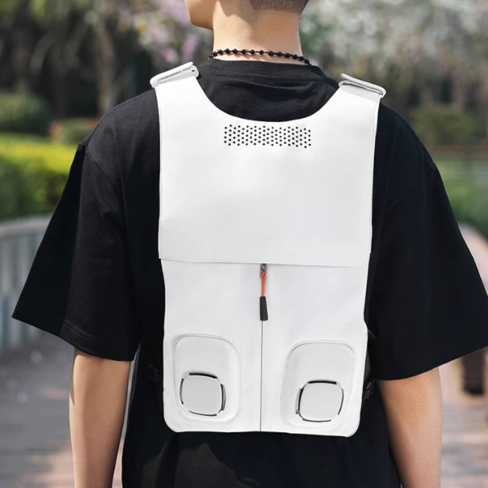 어깨끈이 있는 쿨링 조끼, 가벼운 쿨링 등 패드, 통기 - Fishing Vest 리뷰 및 가격