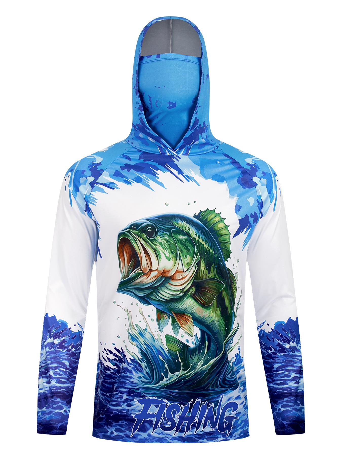 낚시 후드 셔츠 UPF 50 피쉬 후디 캡 UV 차단  - Fishing Hoodie 리뷰 및 가격