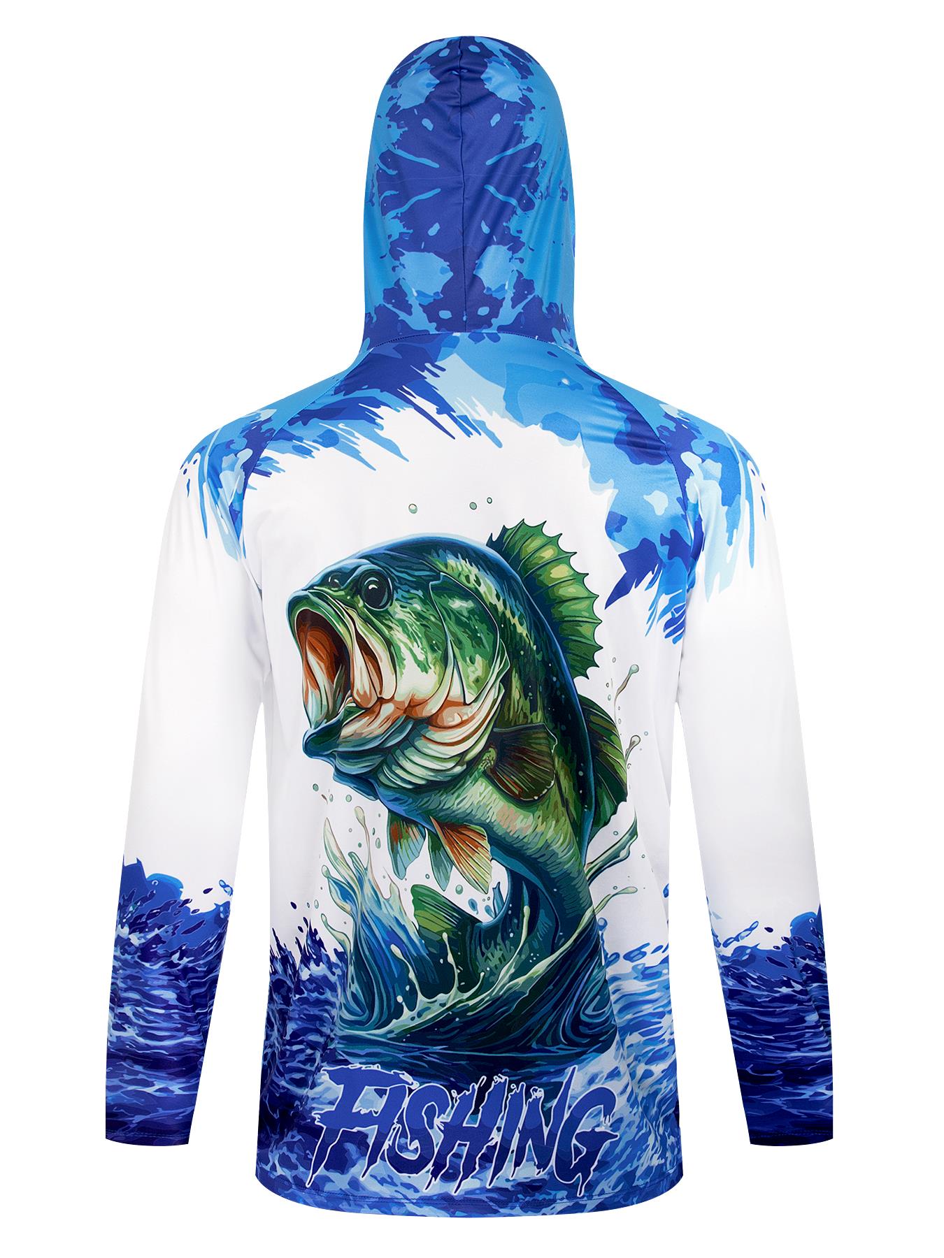 낚시 후드 셔츠 UPF 50 피쉬 후디 캡 UV 차단  - Fishing Hoodie 리뷰 및 가격