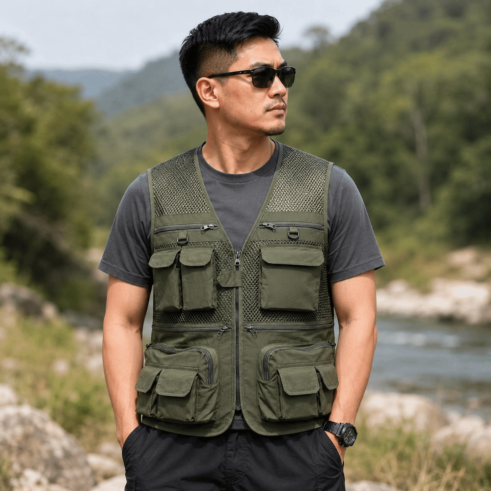 내구성이 뛰어난 16포켓 낚시 조끼, 가볍고 통기성 좋 - Fishing Vest 리뷰 및 가격