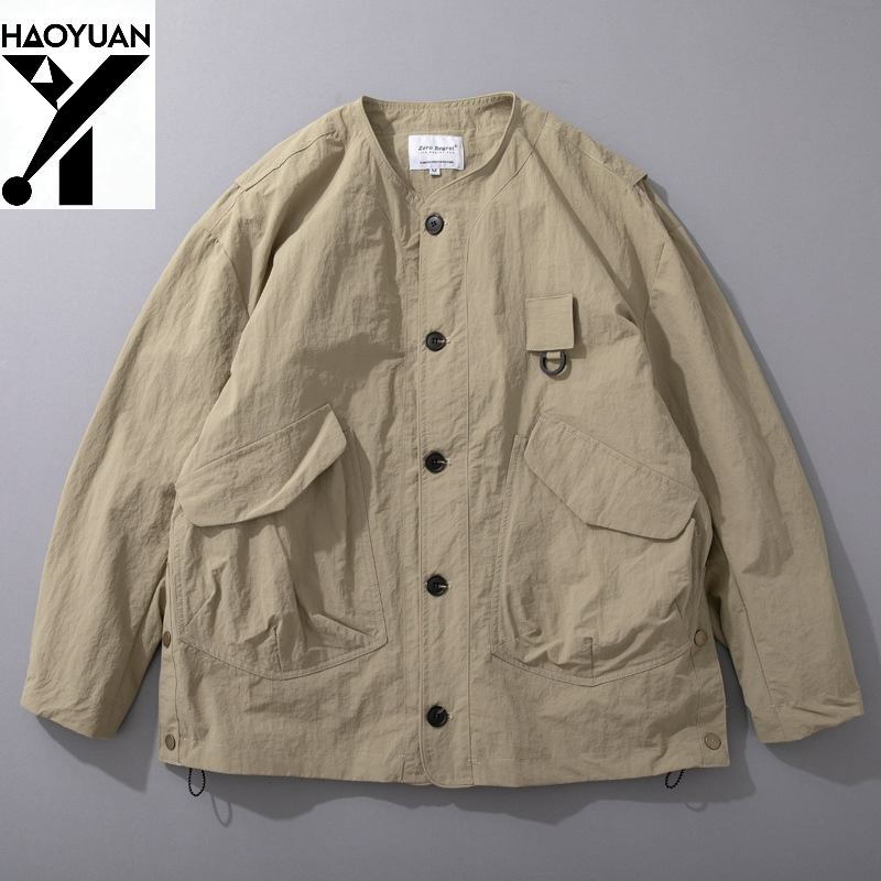야외 낚시 재킷 봄 가을 루즈핏 안감 없는 작업복 재킷 - Fishing Jacket Waterproof 리뷰 및 가격