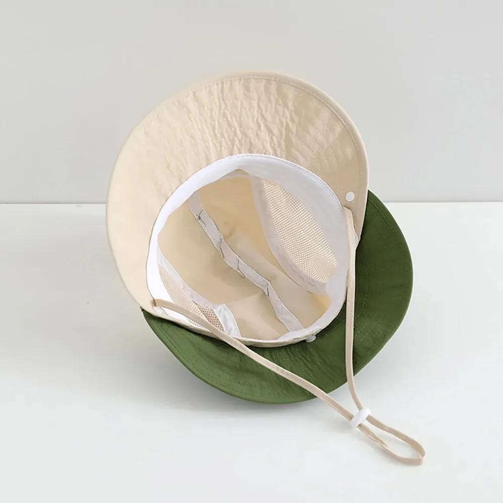 귀여운 만화 아기 어부 모자 여름 메쉬 통기성 버킷 모 - Fishing Hat 리뷰 및 가격