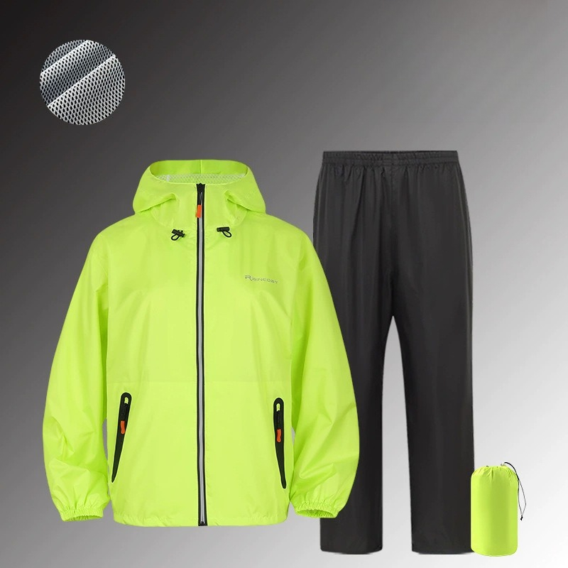 남녀공용 방수 반사 레인슈트 (자전거, 낚시, 작업,  - Fishing Rain Suit 리뷰 및 가격