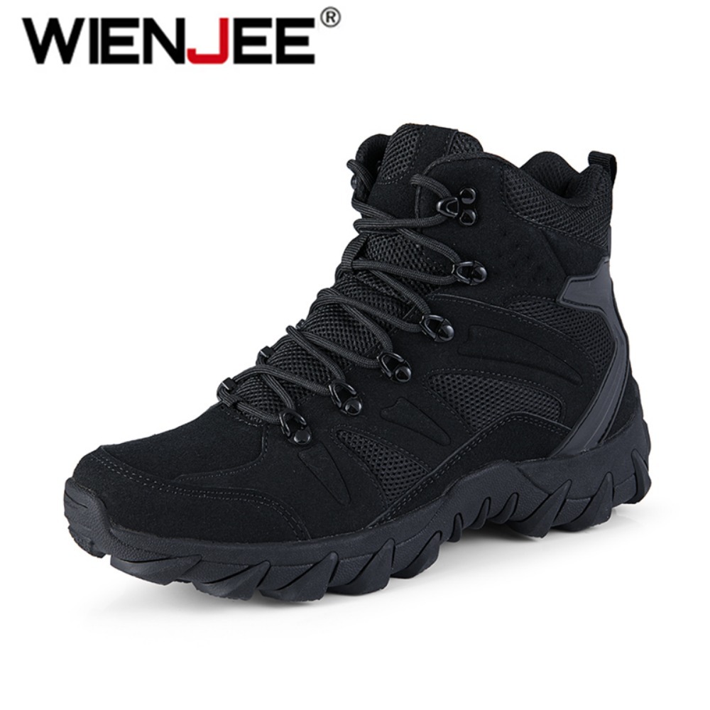 업그레이드된 전술 전투 훈련 부츠 남성용 아웃도어 캠핑 - Fishing Boots 리뷰 및 가격