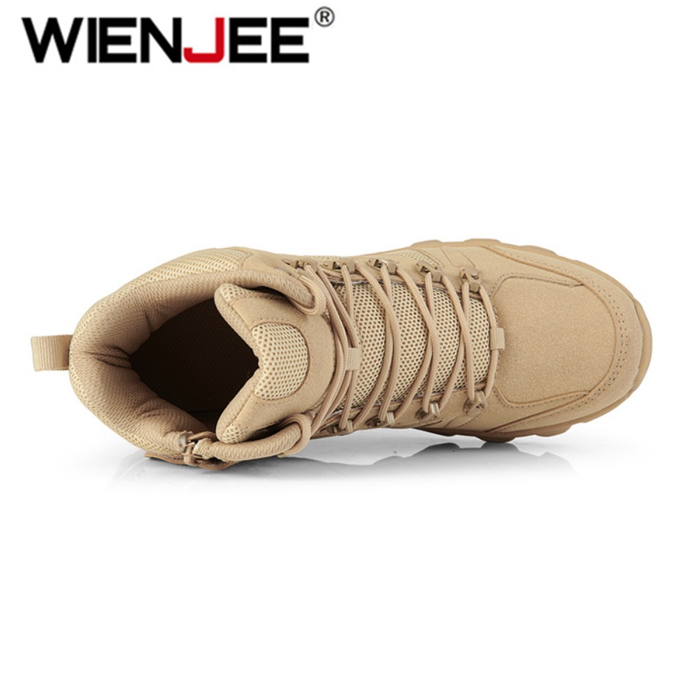 업그레이드된 전술 전투 훈련 부츠 남성용 아웃도어 캠핑 - Fishing Boots 리뷰 및 가격