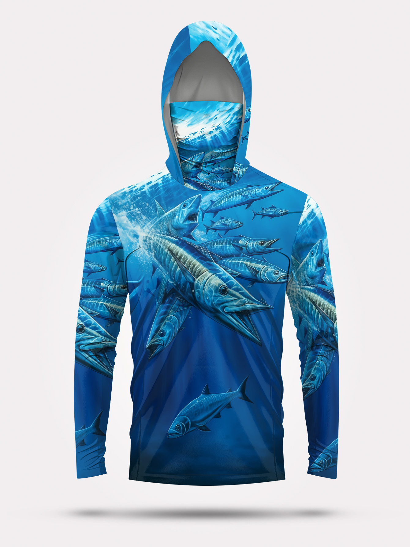 남성용 후드 낚시 셔츠 긴팔 낚시 의류 낚시 티셔츠 자 - Fishing Shirt Uv Protection 리뷰 및 가격