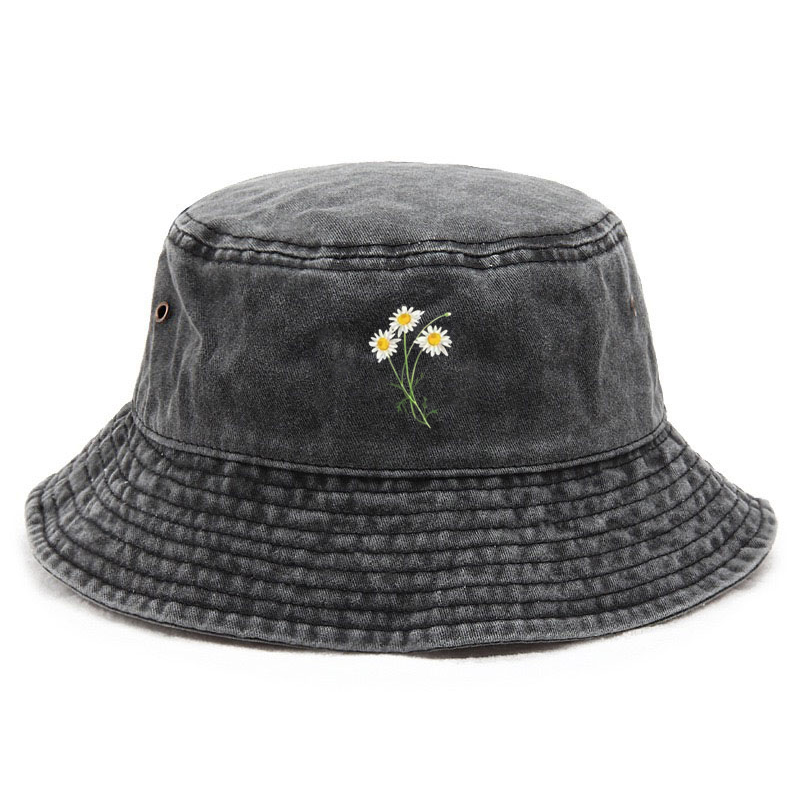 맞춤형 꽃무늬 면 워싱 버킷햇 빈티지 낚시 모자 여성용 - Fishing Hat 리뷰 및 가격